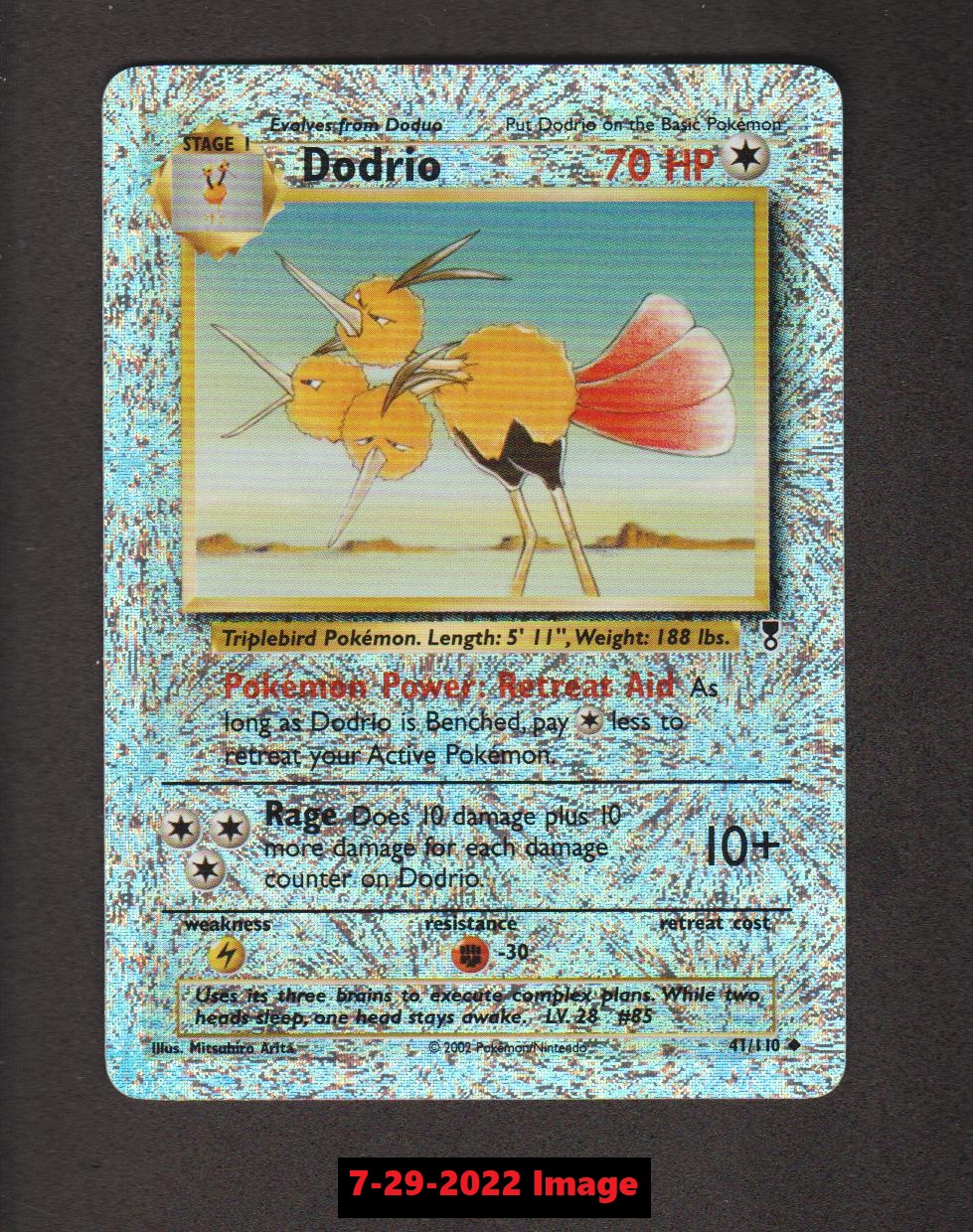 Dodrio - 41/110 - Uncommon - Reverse Holo